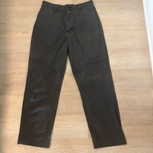 Polo Jeans Company Women’s Relaxed Twill Classic Brown Pants Size 11/12